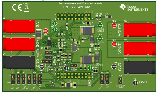 Texas Instruments TPS272C45EVM Evaluation Module